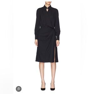 Altuzarra “Kat” Mock Wrap Dress